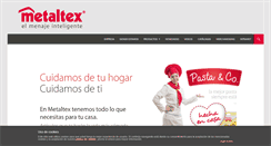 Desktop Screenshot of metaltex.es
