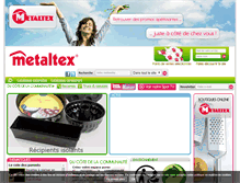 Tablet Screenshot of metaltex.fr